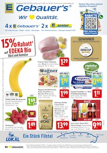 Aktueller EDEKA Prospekt "Aktuelle Angebote" Seite 1 von 24 Seiten für Geislingen