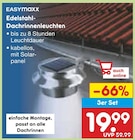 Edelstahl-Dachrinnenleuchten im Angebot bei Netto Marken-Discount in Kassel Edelstahl-Dachrinnenleuchten Angebote von EASYmaxx bei Netto Marken-Discount Kassel für 19,99 €
