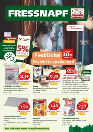 Fressnapf Prospekt für Bad Bevensen mit 24 Seiten Fressnapf Prospekt für Bad Bevensen: Festliche Preishits entdecken, 24 Seiten, 05.12.2022 - 10.12.2022