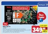 Mini-LED-TV 55C6K Angebote von TCL bei Marktkauf Ulm für 349,99 €