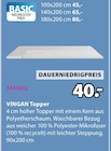 Topper von VINGAN im aktuellen JYSK Prospekt für 40,00 €