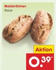 Malzbrötchen Angebote bei Netto Marken-Discount Albstadt für 0,39 €