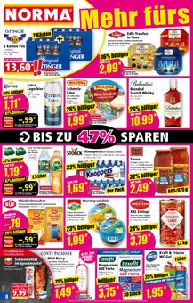 Bier im aktuellen Norma Prospekt (Ludwigsburg) Bier im Norma Prospekt "Mehr fürs Geld" mit 28 Seiten (Ludwigsburg)