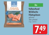 Wildlachs Filetspitzen Angebote von followfood bei famila Nordost Buchholz für 7,49 €