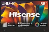 Hyper U Challans - Promo Téléviseur 85" uhd 4k Promo Téléviseur 85" uhd 4k à 899,00 € dans le catalogue Hyper U à Challans