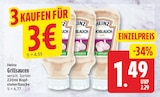Grillsaucen von Heinz für 1,49 € bei EDEKA im Angebot Grillsaucen von Heinz im aktuellen EDEKA Prospekt