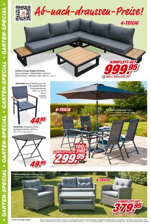 Gartensitzmöbel im aktuellen Möbel AS Prospekt (Mannheim) Gartensitzmöbel im Möbel AS Prospekt "100% GÜNSTIG? Lässt sich einrichten!" mit 16 Seiten (Mannheim)