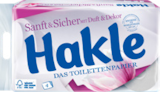 Sanft& Sicher Toilettenpapier von Hakle im aktuellen budni Prospekt