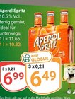 Spritz im Angebot bei GLOBUS in Gera Spritz Angebote von Aperol bei GLOBUS Gera für 6,49 €