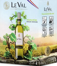 Mont Blanc - LE VAL dans le catalogue Casino Supermarchés IGP D’Oc Sauvignon blanc - LE VAL à 9,04 € en promo chez Casino Supermarchés