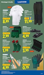 Prix et réduction Chaussettes Homme dans le prospectus Lidl en cours Offre Chaussettes Homme dans le catalogue Lidl du moment à la page 55