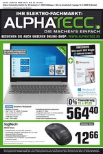 ALPHATECC. Prospekt für Saarbrücken mit 8 Seiten ALPHATECC. Prospekt für Saarbrücken: "DIE MACHEN‘S EINFACH", 8 Seiten, 28.09.2020 - 02.10.2020