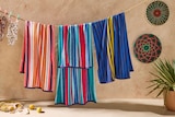 Drap de plage rayé actuel - ACTUEL dans le catalogue Auchan Hypermarché