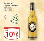 Original Eierlikör im Angebot bei GLOBUS in Rodgau Original Eierlikör Angebote von Verpoorten bei GLOBUS Rodgau für 10,99 €