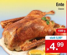 Ente bei Zimmermann in Mainz Ente im Angebot bei Zimmermann Mainz für 4,99 €