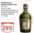 Aktuelle Spirituosen Angebote bei GLOBUS in Erfurt Aktuelles Reserva Exclusiva Premium Rum Angebot bei GLOBUS in Erfurt ab 29,99 €