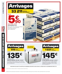 Prix et réduction Béton dans le prospectus Brico Dépôt en cours Offre Béton dans le catalogue Brico Dépôt du moment à la page 22