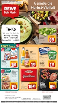 Aktueller REWE Prospekt (Marl, 32 Seiten zum blättern REWE Prospekt Dein Markt mit 32 Seiten