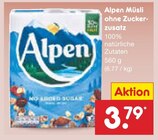 Alpen Müsli ohne Zuckerzusatz von Alpen im aktuellen Netto Marken-Discount Prospekt für 3,79 €