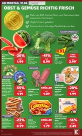 Schweinefleisch im Kaufland Prospekt in Mühlhausen Aktueller Kaufland Prospekt mit Schweinefleisch, "Hier bin ich richtig", Seite 4
