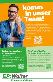 Aktueller EP: Prospekt für Ueckermünde und Ungebung,  Seiten zum blättern EP: Prospekt komm in unser Team! mit  Seiten in Ueckermünde und Umgebung