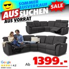 Aktuelle Ecksofa Angebote bei Seats and Sofas in Wuppertal Aktuelles Fernando Ecksofa Angebot bei Seats and Sofas in Wuppertal ab 1.399,00 €