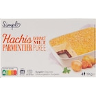 Hachis parmentier surgelé - SIMPL - Carrefour Hachis parmentier surgelé - SIMPL à 2,95 € dans le catalogue Carrefour