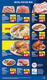 Thüringer Rostbratwurst Angebot & Preis im aktuellen Lidl Prospekt Thüringer Rostbratwurst Angebot im aktuellen Lidl Prospekt auf Seite 63