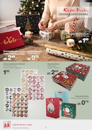 Weihnachtsartikel Angebot im aktuellen KiK Prospekt auf Seite 8