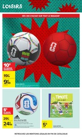 Promos Adidas dans le catalogue "LE MOIS DES SUPPORTERS" de Carrefour Market Adidas en promo dans le catalogue Carrefour Market à la page 11