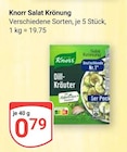 Salat Krönung im Angebot bei GLOBUS in Rodgau Salat Krönung Angebote von Knorr bei GLOBUS Rodgau für 0,79 €