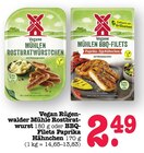 Aktuelles Vegane Mühlen Rostbratwürstchen Angebot bei E center in Karlsruhe ab 2,49 €