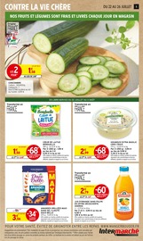 Saucisse Angebote im Prospekt "34% EN AVANTAGE CARTE SUR UNE SÉLECTION DE PRODUITS" von Intermarché auf Seite 5