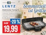 Elektrischer Tischgrill im Angebot bei Kaufhaus Stolz in Kiel Elektrischer Tischgrill Angebote von LENTZ bei Kaufhaus Stolz Kiel für 19,99 €