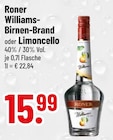 Aktuelles Williams-Birnen-Brand Angebot bei Trinkgut in Regensburg ab 15,99 €