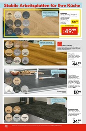 Aktueller Hellweg Prospekt mit Küchenarbeitsplatten, "Entscheiden Sie selbst", Seite 14
