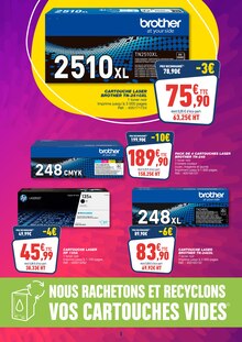 Promotion Epson dans le prospectus Bureau Vallée, valable du 26/01/2026 au 07/02/2026 Promo Epson dans le catalogue Bureau Vallée du moment à la page 3