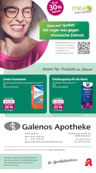 Aktueller mea - meine apotheke Prospekt "Unsere Januar-Angebote" für Zschorlau Aktueller mea - meine apotheke Prospekt für Zschorlau mit Seiten