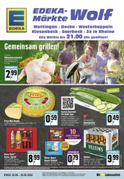 EDEKA Prospekt für Rheine mit 32 Seiten EDEKA Prospekt für Rheine: "Aktuelle Angebote", 32 Seiten, 20.06.2022 - 25.06.2022