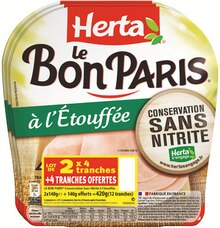 Intermarché Levallois-Perret - Le Bon Paris à l'étouffée nature sans nitrite Promo Le Bon Paris à l'étouffée nature sans nitrite dans le catalogue Intermarché "Les prix extra doux" à Levallois-Perret