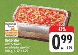 Hackbraten im Angebot bei EDEKA in Hof Hackbraten Angebote bei EDEKA Hof für 0,99 €