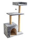 Arbre à chat 3 niveaux dans le catalogue Maxi Bazar