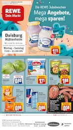 REWE Prospekt für Duisburg mit 37 Seiten REWE Prospekt "Dein Markt" für Duisburg, 37 Seiten, 21.09.2026 - 26.09.2026