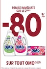 Intermarché Le Pont-de-Beauvoisin - Promo -80% remise immédiate sur le 2ème sur tout Omo Promo -80% remise immédiate sur le 2ème sur tout Omo à dans le catalogue Intermarché à Le Pont-de-Beauvoisin