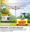 Wäschespinne Lift-O-Matic Advance 60 im Angebot bei toom Baumarkt in Oldenburg Wäschespinne Lift-O-Matic Advance 60 Angebote von Brabantia bei toom Baumarkt Oldenburg für 109,99 €