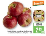Unsere Heimat – echt & gut Bio Äpfel Gala Angebote von Demeter bei Marktkauf Maintal für 2,49 €