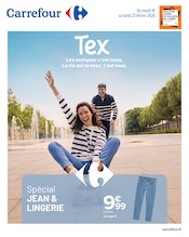 Prospectus Carrefour à Le Raincy, "Tex", 30 pages de promos valables du 10/02/2026 au 23/02/2026