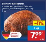 Aktuelle Braten Angebote bei Netto Marken-Discount in Wuppertal Aktuelles Schweine-Spießbraten Angebot bei Netto Marken-Discount in Wuppertal ab 7,99 €