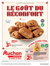 Prospectus Supermarchés Auchan Supermarché en cours à Saint-Martin-de-Belleville et alentours, "LE GOÛT DU RÉCONFORT", 8 pages, 06/10/2026 - 10/10/2026 Catalogue Supermarchés Auchan Supermarché en cours à Saint-Martin-de-Belleville et alentours, "LE GOÛT DU RÉCONFORT", 8 pages, 06/10/2026 - 10/10/2026