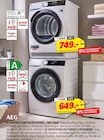 WÄRMEPUMPENTROCKNER „TR8T70680“ oder WASCHVOLLAUTOMAT „LR7A706908“ von AEG im aktuellen Höffner Prospekt für 749,00 €